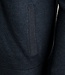 Heren cardigan met rits en zakken blauw 3 thumbnail