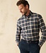 Blauw-bruin geruit hemd flanel 3 thumbnail