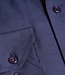 Donkerblauw slim fit hemd Oxford katoen 5 thumbnail
