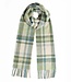 FORMEN Herensjaal tartan - lamswol groen