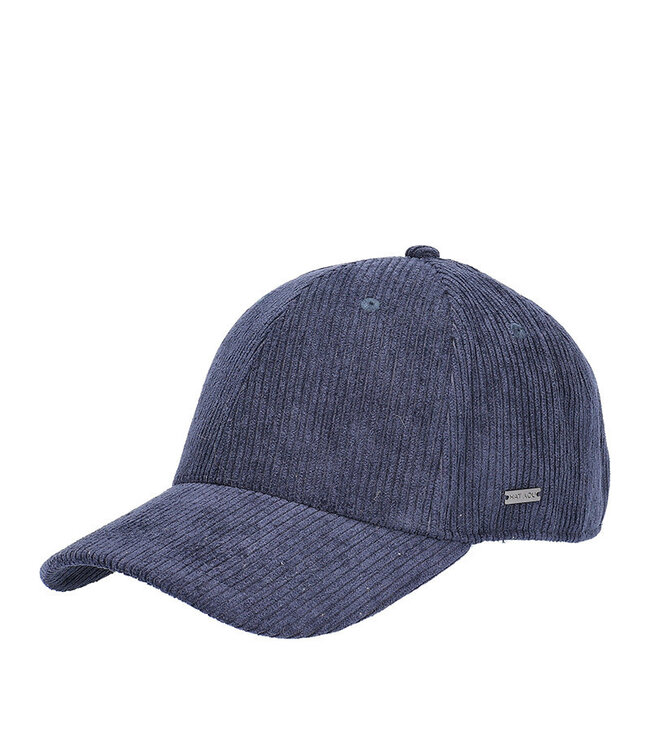 Baseball pet corduroy blauw 1
