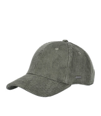 FORMEN Baseball pet corduroy groen