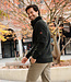 Heren fleece jacket olijfgroen 5 thumbnail