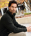 Heren fleece jacket olijfgroen 4 thumbnail