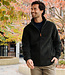 Heren fleece jacket olijfgroen 1 thumbnail