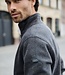 Sweater cardigan met rits – 2-tone navy-cognac 3 thumbnail