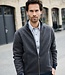 Sweater cardigan met rits – 2-tone navy-cognac 4 thumbnail