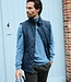 FORMEN Donkerblauwe quilted bodywarmer
