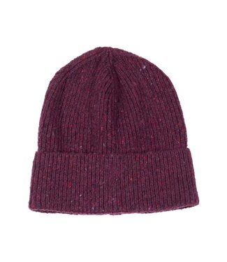 FORMEN muts gespikkeld bordeaux