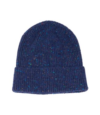 FORMEN muts gespikkeld blauw