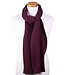 FORMEN sjaal gespikkeld bordeaux