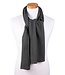 FORMEN Sjaal met rib – olive (10% cashmere)