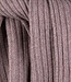 Sjaal met rib – mokka (10% cashmere) 2 thumbnail