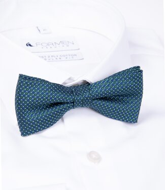 FORMEN Strik fantasie groen-blauw