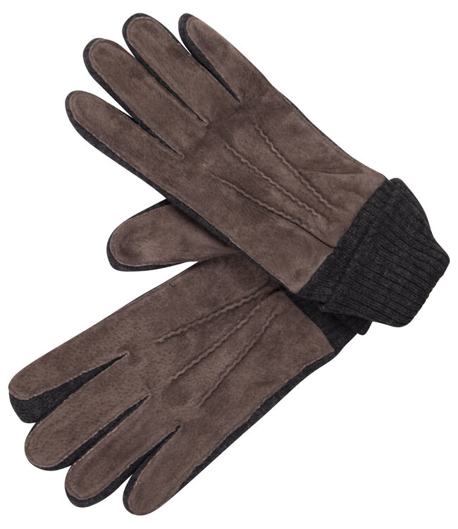 handschoenen Kendal suède bruin 1