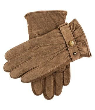 Dents handschoen Chester suède oatmeal