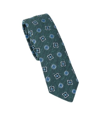 FORMEN Das zijde tegelmotief groen