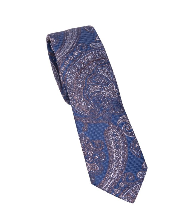 Das paisley blauw-beige 1