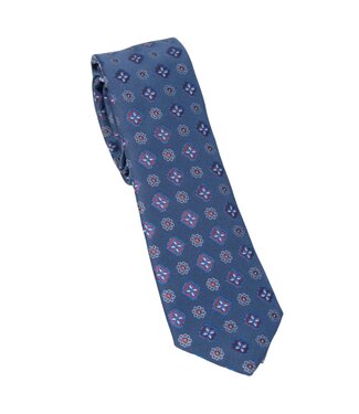 FORMEN Das barok blauw-bordeaux