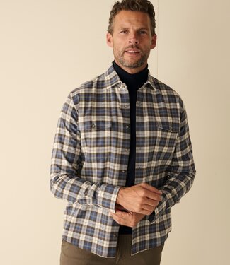 FORMEN Houthakkershemd flanel met dubbele borstzak