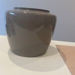 Vaas enamel taupe h20 D24cm