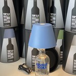 Sompex TOP 2.0 blauw ledlamp dop voor fles
