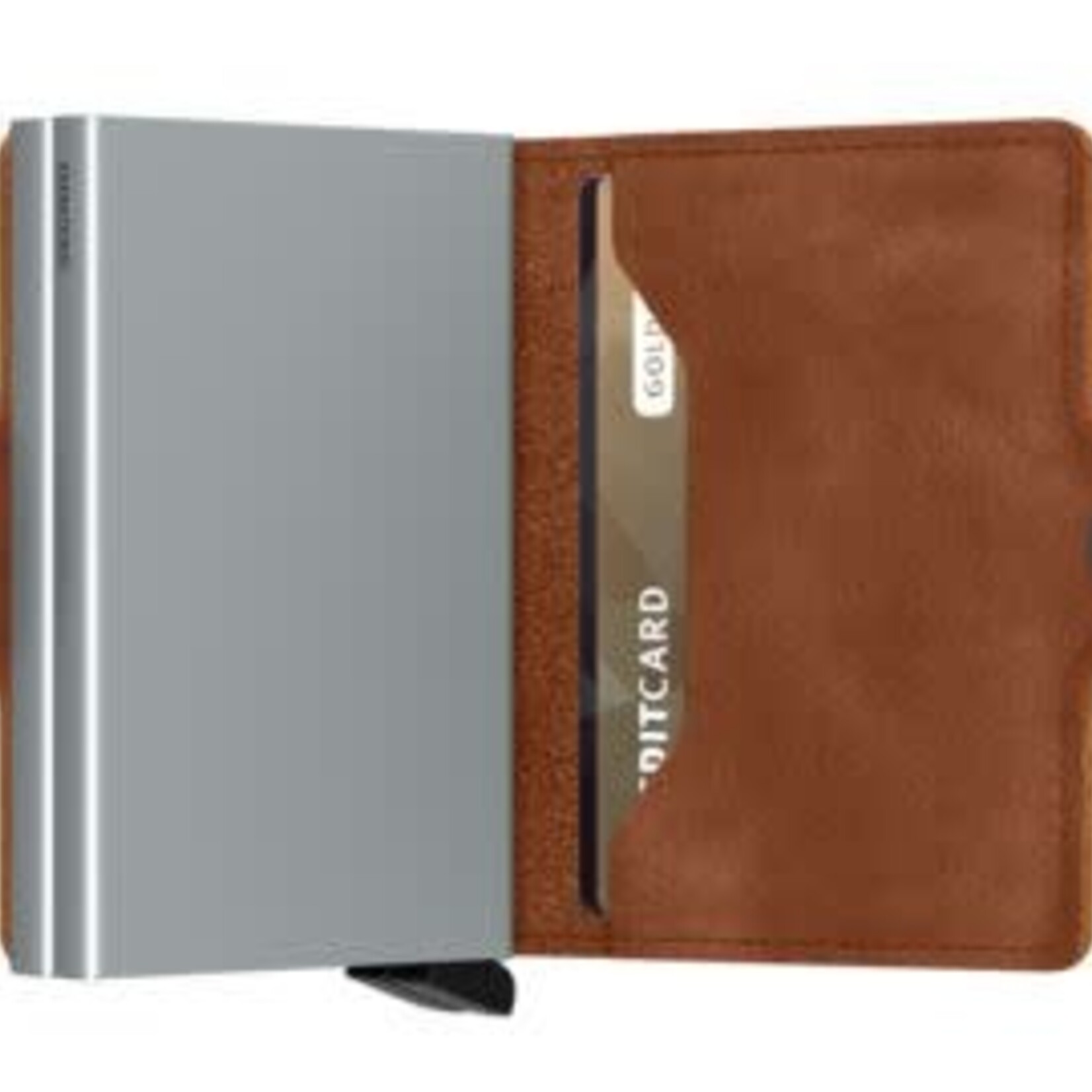 Secrid wallet SECRID TwinWallet Vintage Cognac Silver