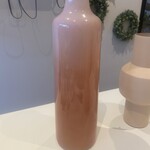 Fles Inis roze/warm oranje h39cm D12