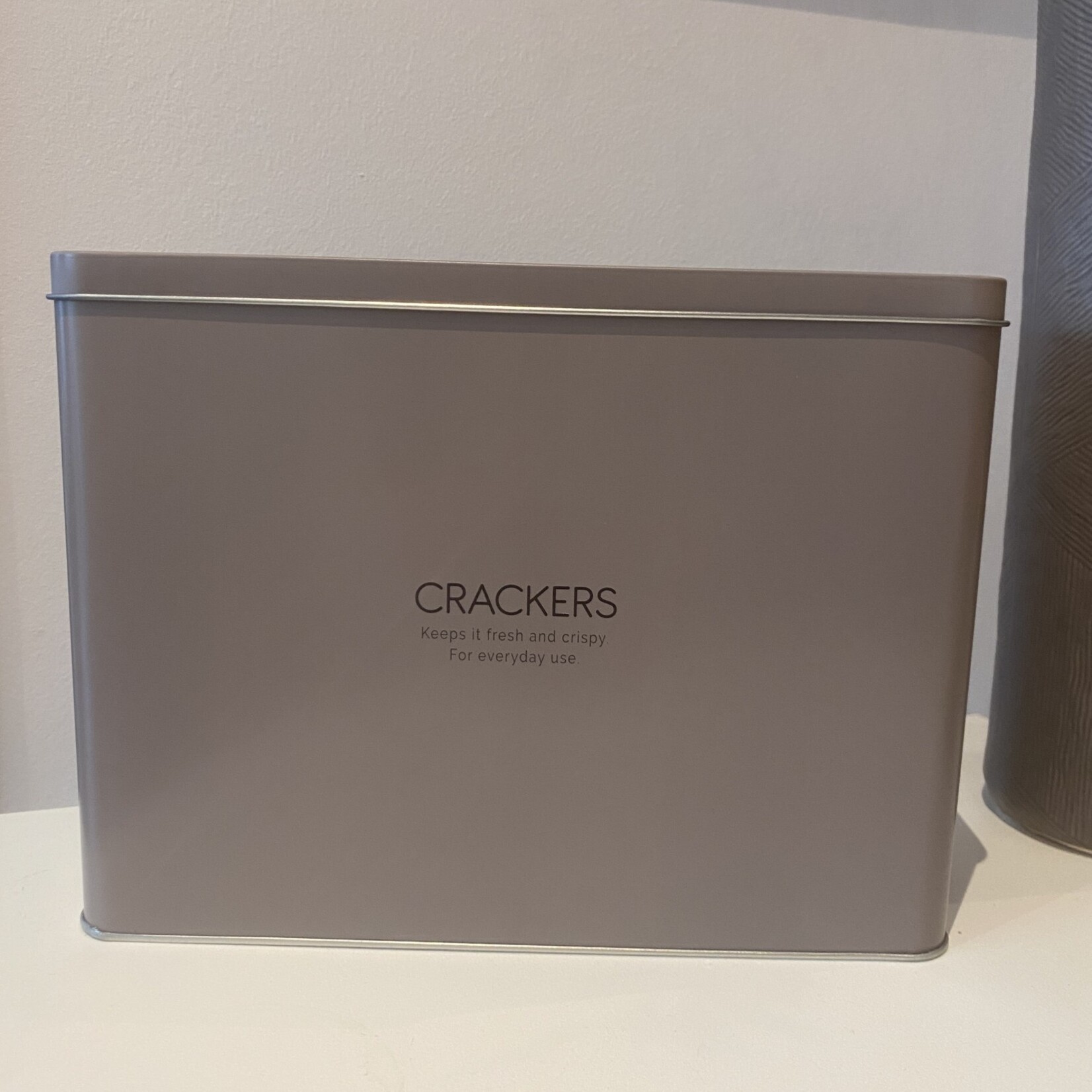 Voorraadblik Cracker 24x9x18cm keuken