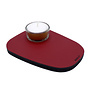 PEBL tea light holder - Ruby red