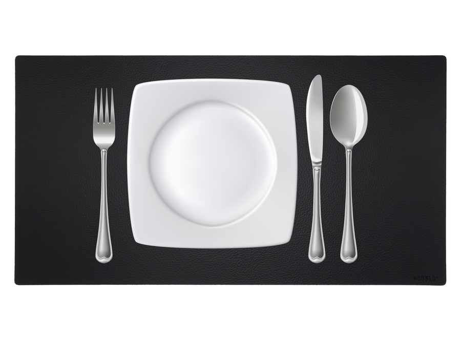 DUBL placemat - Midnight black