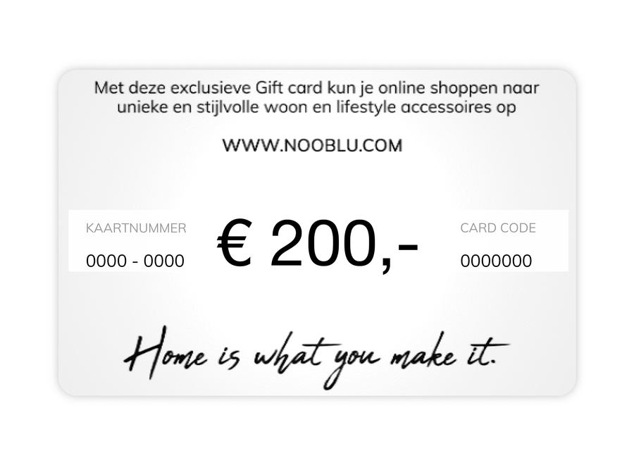 NOOBLU Gift card from 100 euro