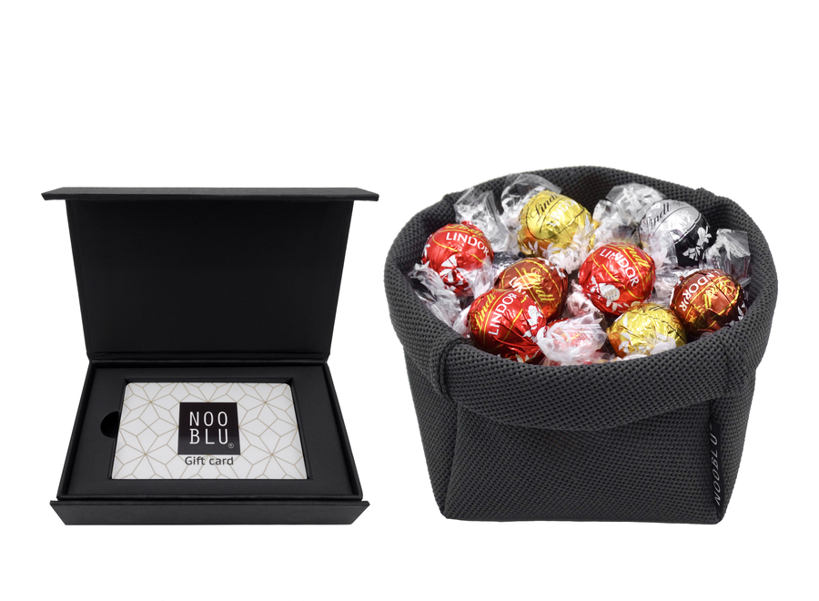 ZAQ & Lindt + Gift card 30 euro - zwart