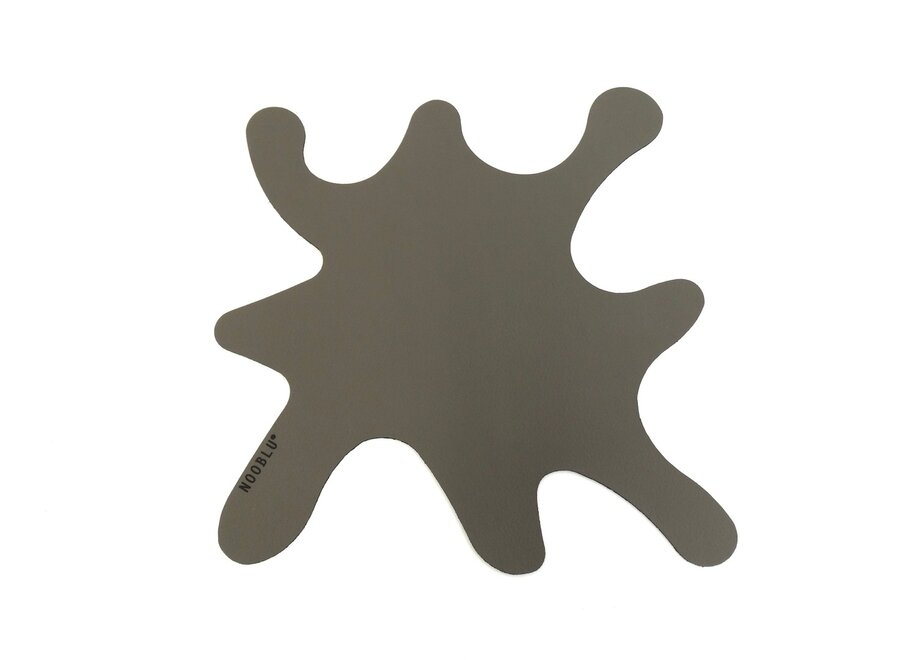 Deco table mat SPLASH - Lead grey