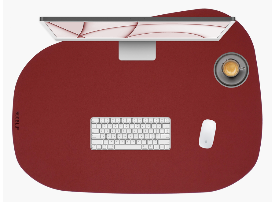 Desk mat PEBL - Senso Ruby red