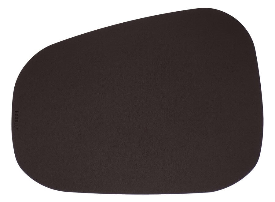 Desk mat PEBL - Senso Chocolate brown