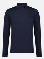 Rietbergh Merino Polo Long Sleeve | Dark Navy