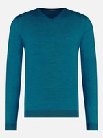 Rietbergh V Neck Long Sleeve | Petrol