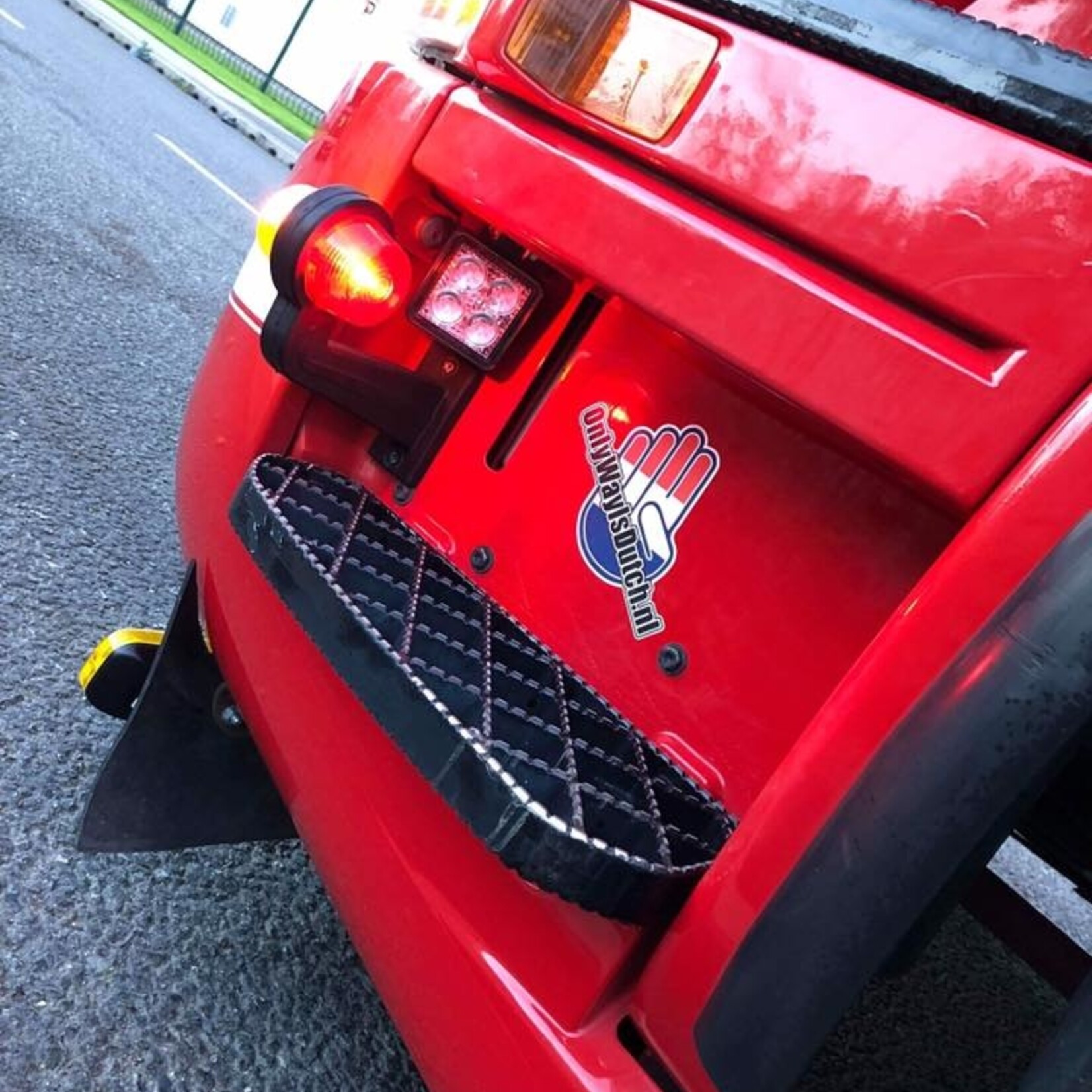 ONLY WAY IS DUTCH OWID Sticker Hand Logo