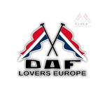 ONLY WAY IS DUTCH DAF Lovers Europe Sticker