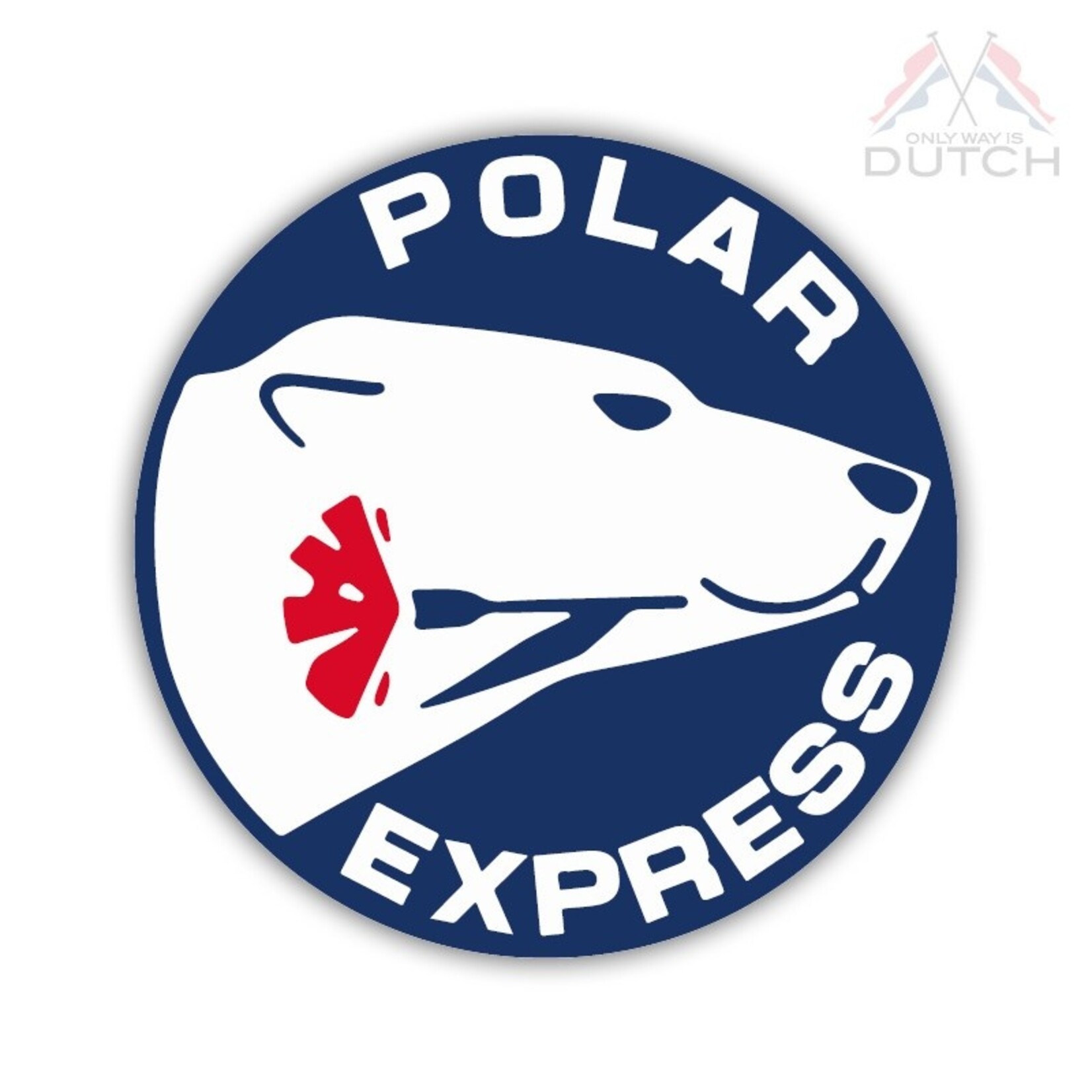 ONLY WAY IS DUTCH Only Way Is Dutch Sticker - Polar Express