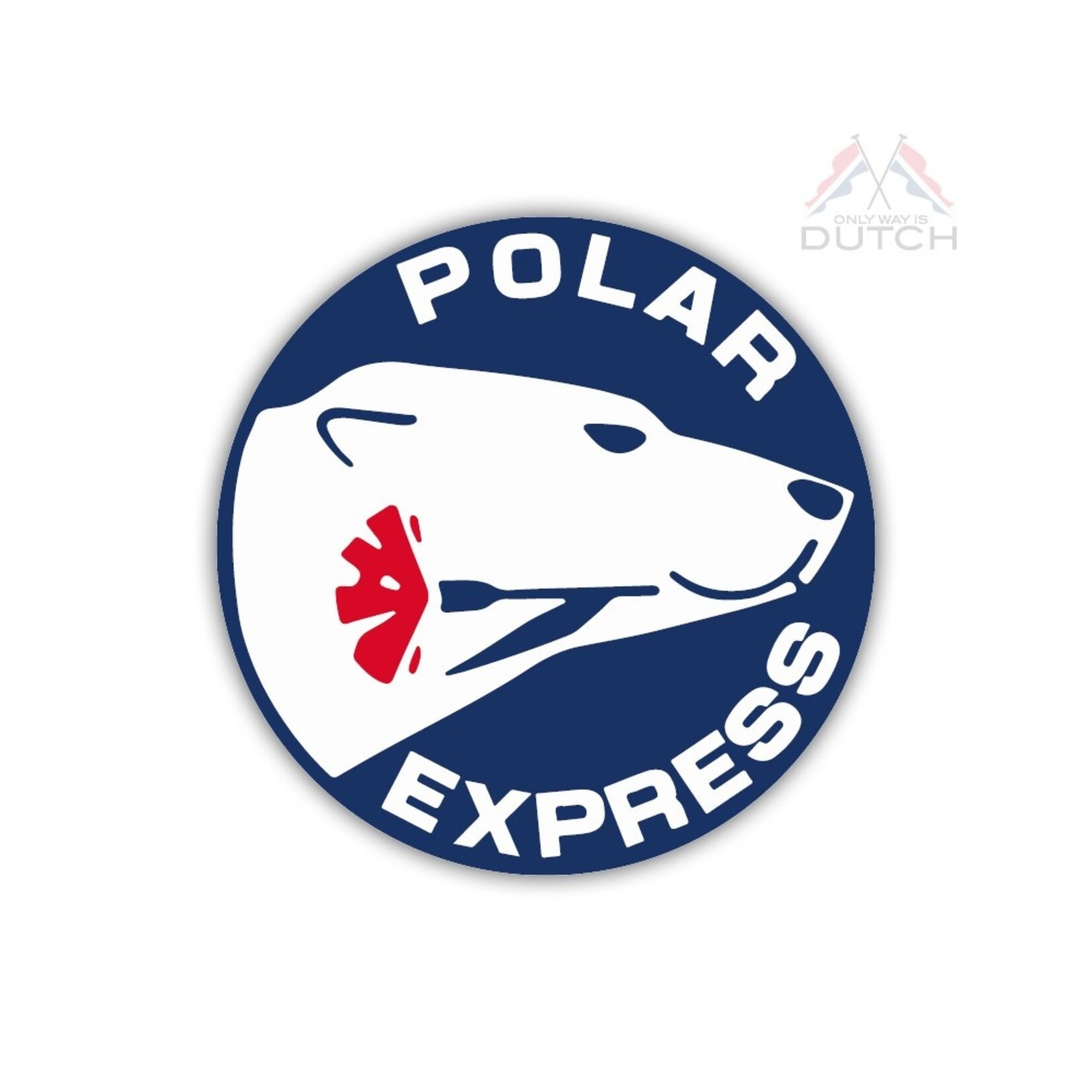 ONLY WAY IS DUTCH Only Way Is Dutch Sticker - Polar Express