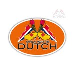 ONLY WAY IS DUTCH Only Way Is Dutch Sticker - Orange Oval
