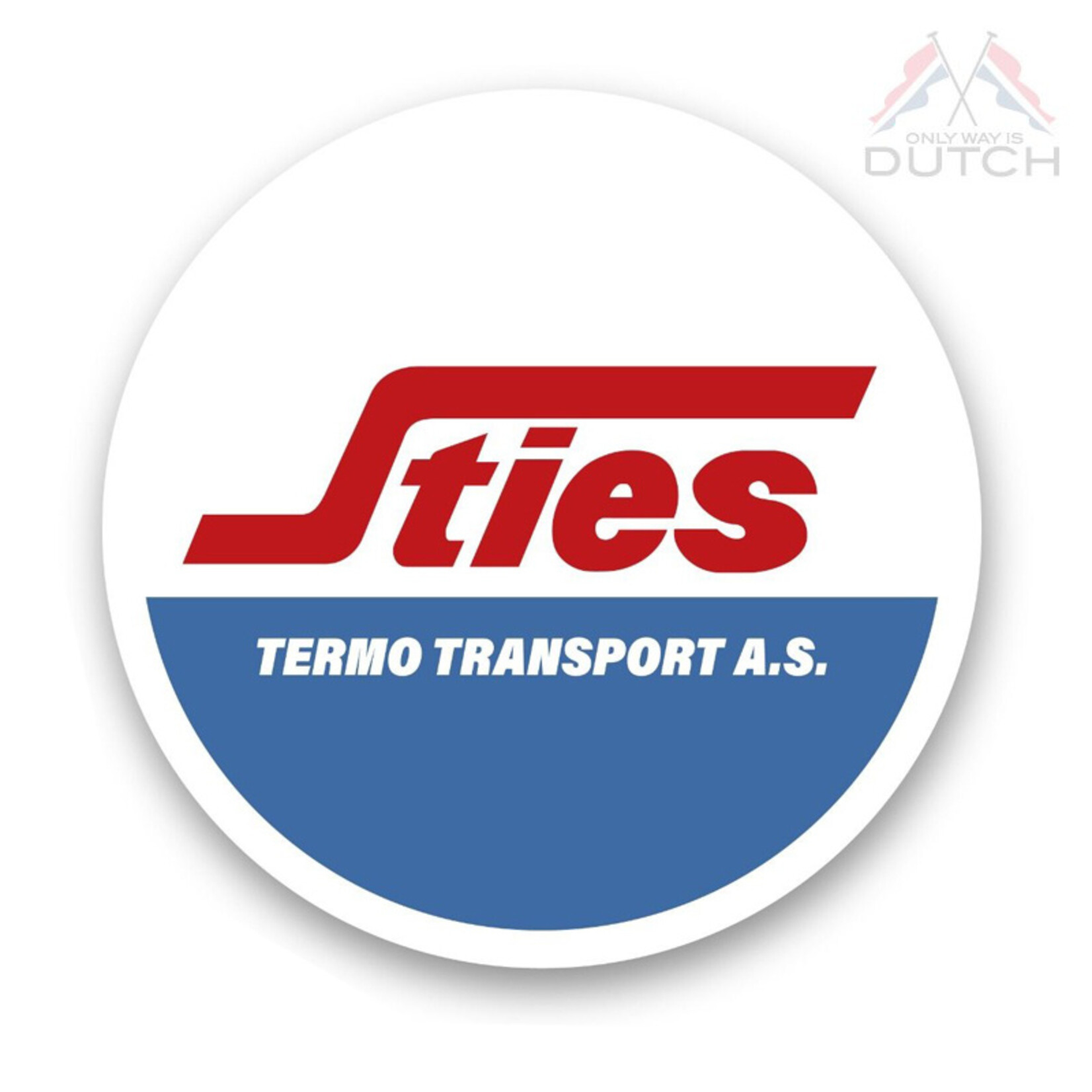 ONLY WAY IS DUTCH Only Way Is Dutch Sticker -Sties