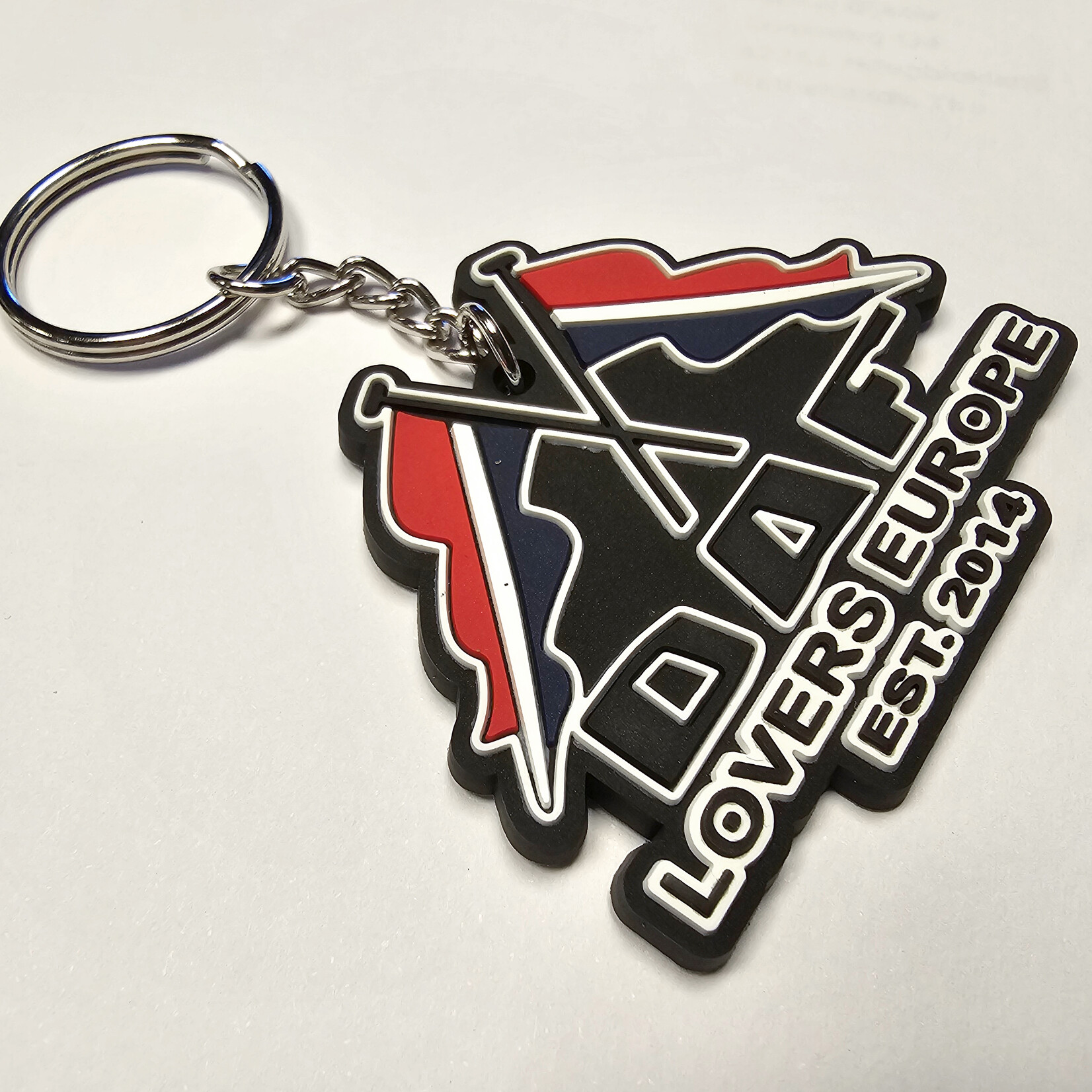 ONLY WAY IS DUTCH DAF Lovers Europe Keychain