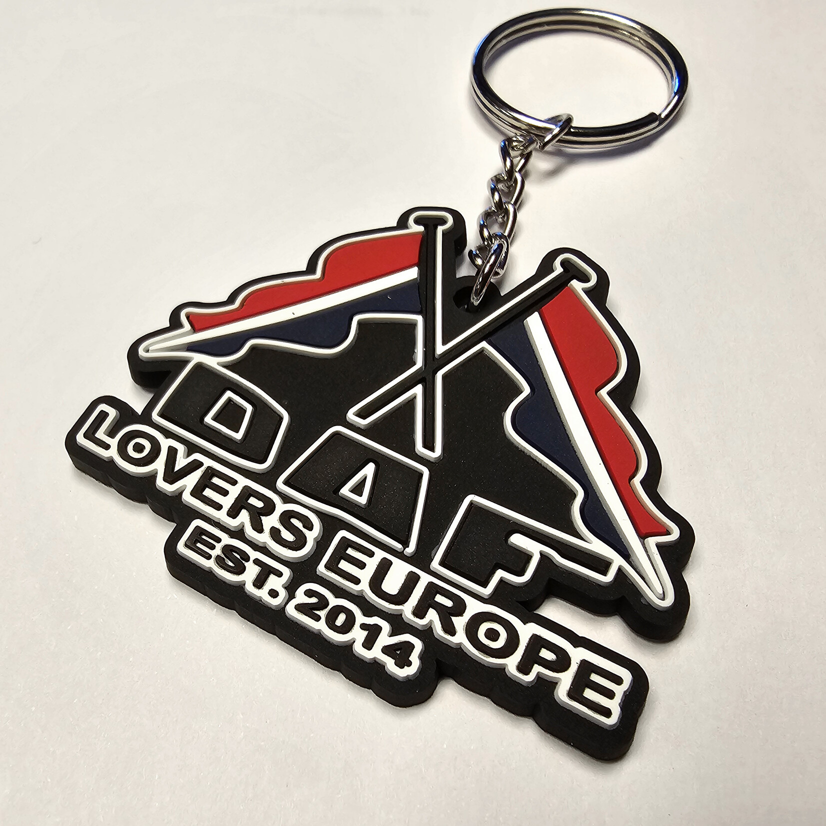 ONLY WAY IS DUTCH DAF Lovers Europe Keychain