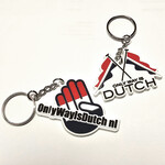 ONLY WAY IS DUTCH Keychain Hand/Flag