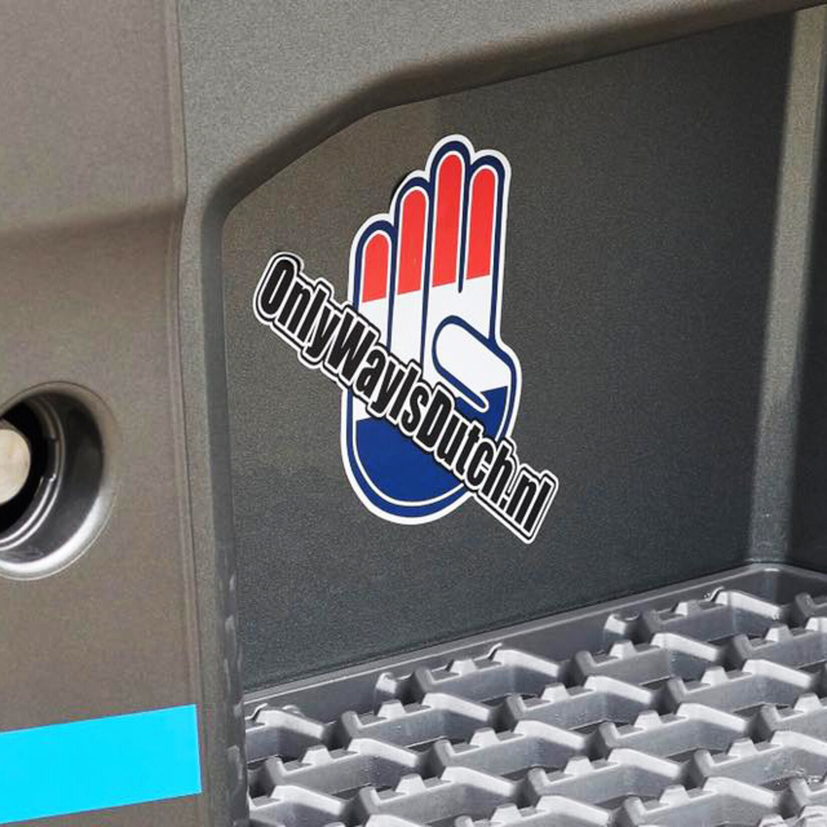 ONLY WAY IS DUTCH OWID Sticker Hand Logo