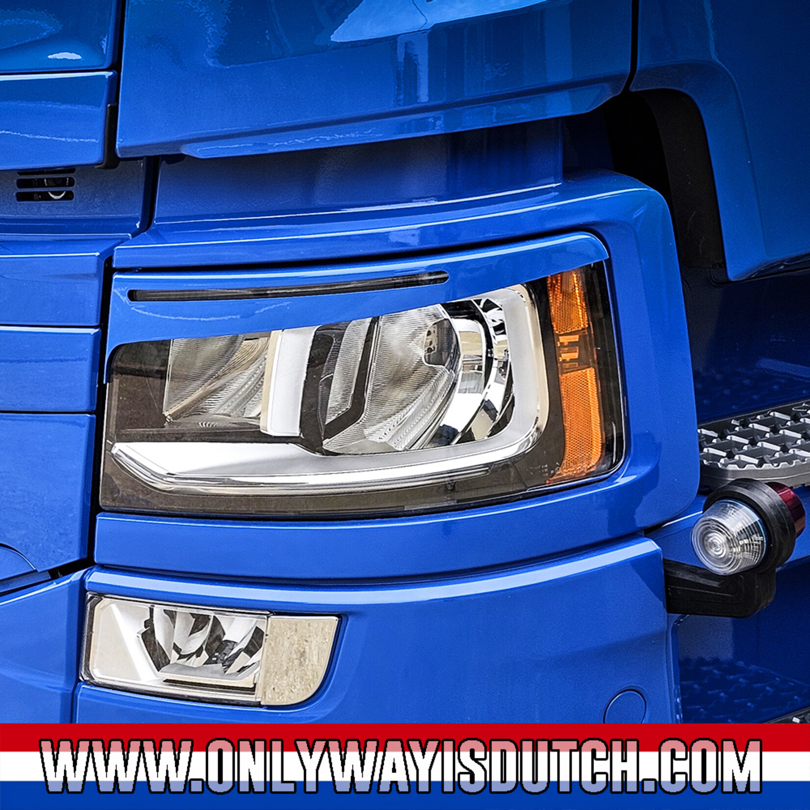 ONLY WAY IS DUTCH Headlight Spoiler Scania Next Gen