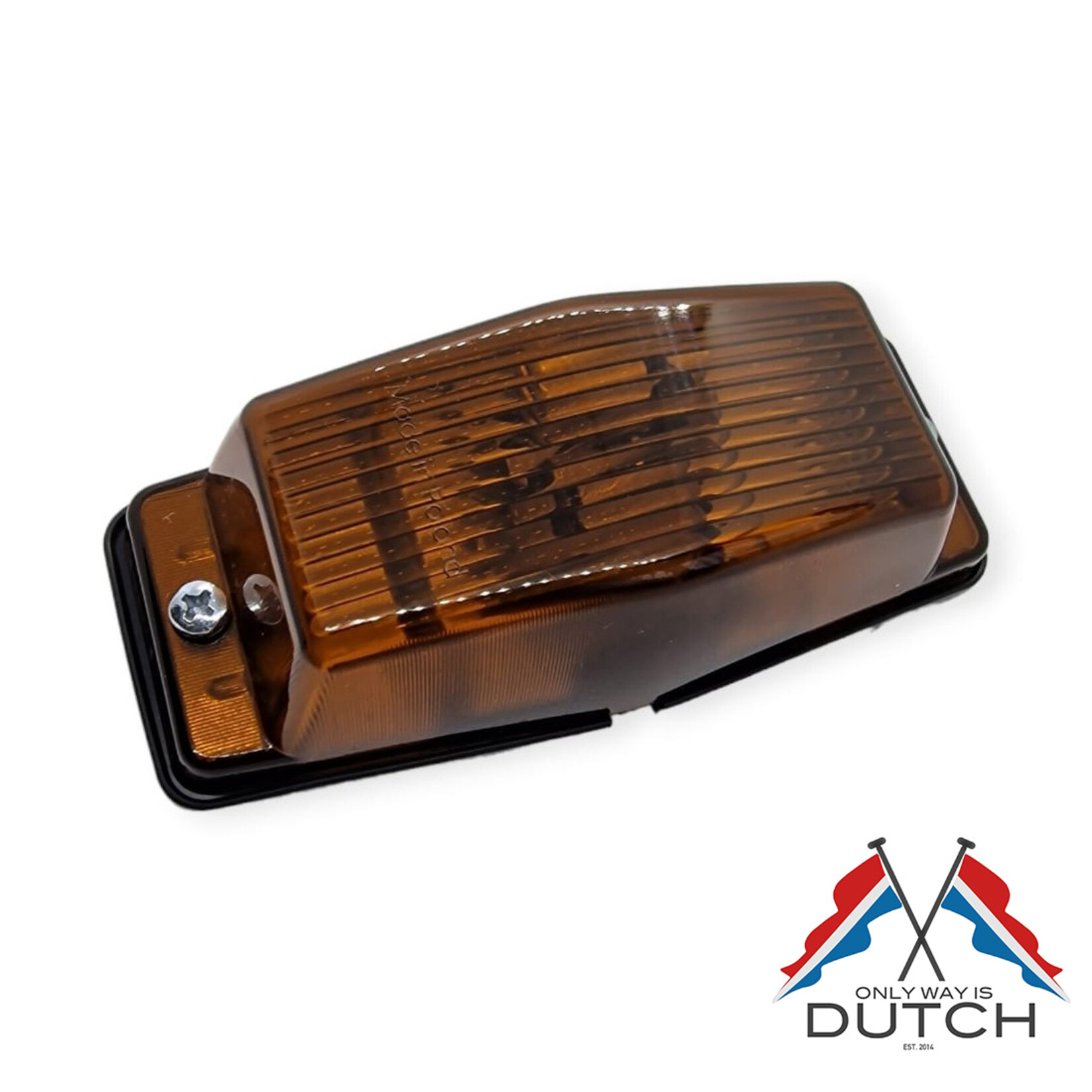 ONLY WAY IS DUTCH Double Burner - Smoke Orange Lens